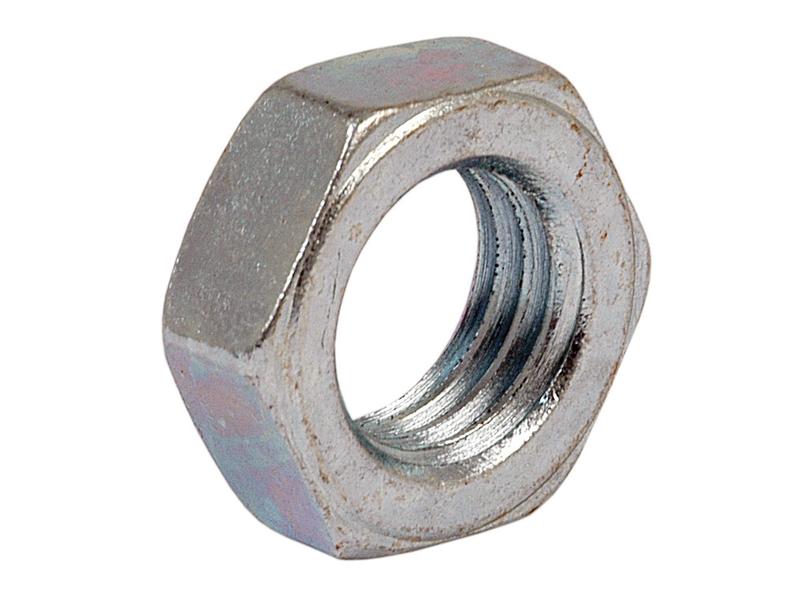 Imperial Half Lock Nut, Size: 1 1/8\'\' UNC (DIN or Standard No. DIN 439B)