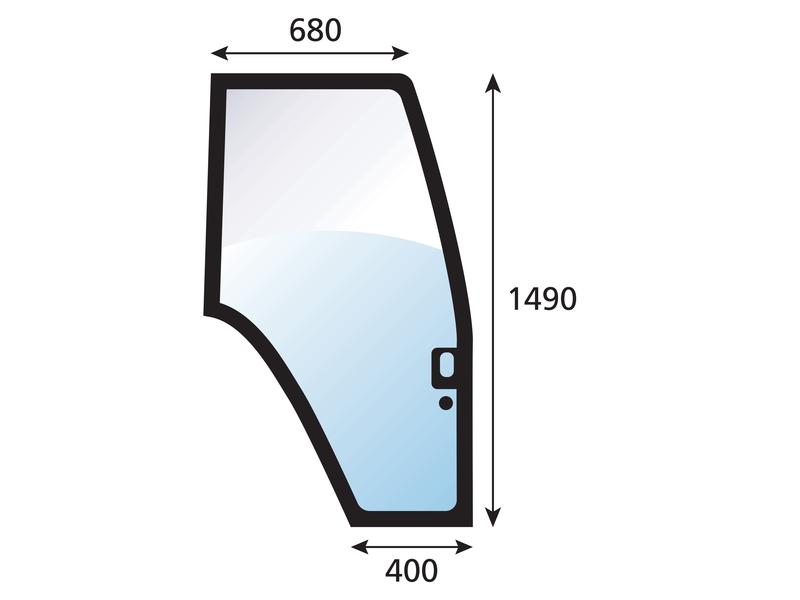Door Glass RH Image 1