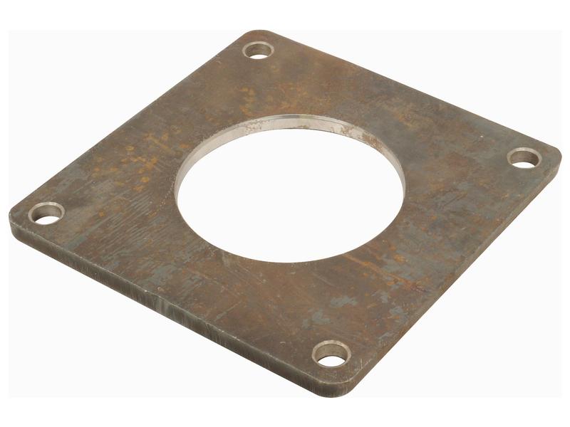 Weld on Square Flange 6\'\' (150mm) (Non Galvanised) Image 1