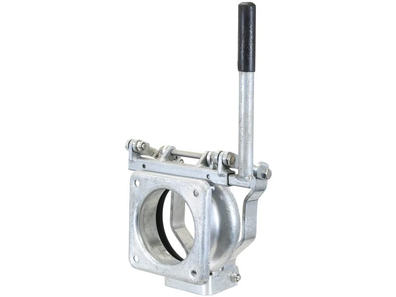 Quick Release Coupling with Flange - Female 6\'\' (159mm) x (150mm) (Galvanised) Image 1