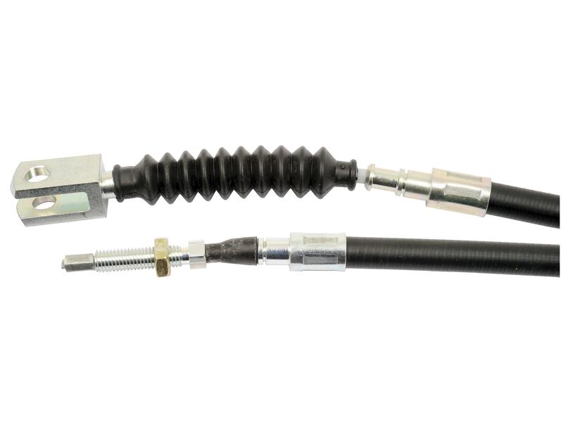 PTO Clutch Cable - Length: 660mm, Outer cable length: 427mm. Image 1