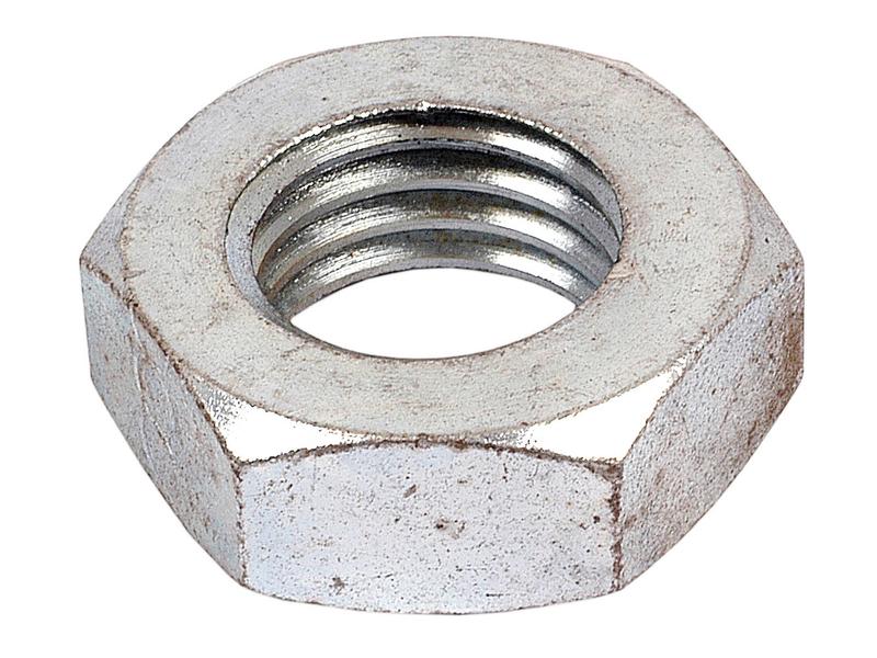 Imperial Half Lock Nut, Size: 1\'\' UNC (DIN or Standard No. DIN 439B)