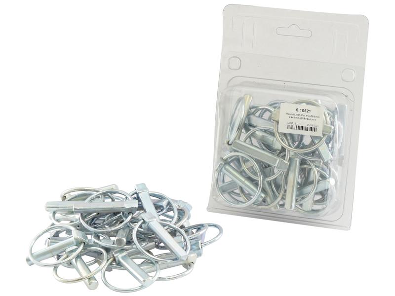 Agripak 25 pcs. Round Linch Pin 9.5mm x 44.5mm Image 1