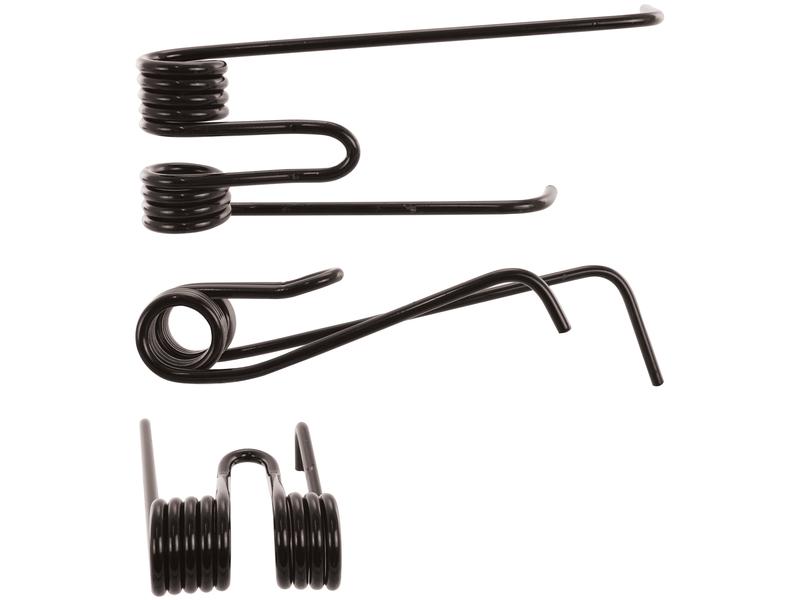 Tedder haytine - RH -  Length: 369mm, Width: 107mm, Ø9mm - Replacement for Lely Image 1