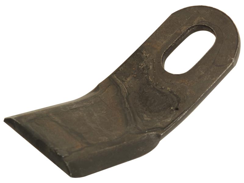 Y type flail, Length: 100mm, Width: 40mm, Hole Ø: 26x14mm, Thickness: 5mm. Replacement for Rousseau, S.M.A Image 1