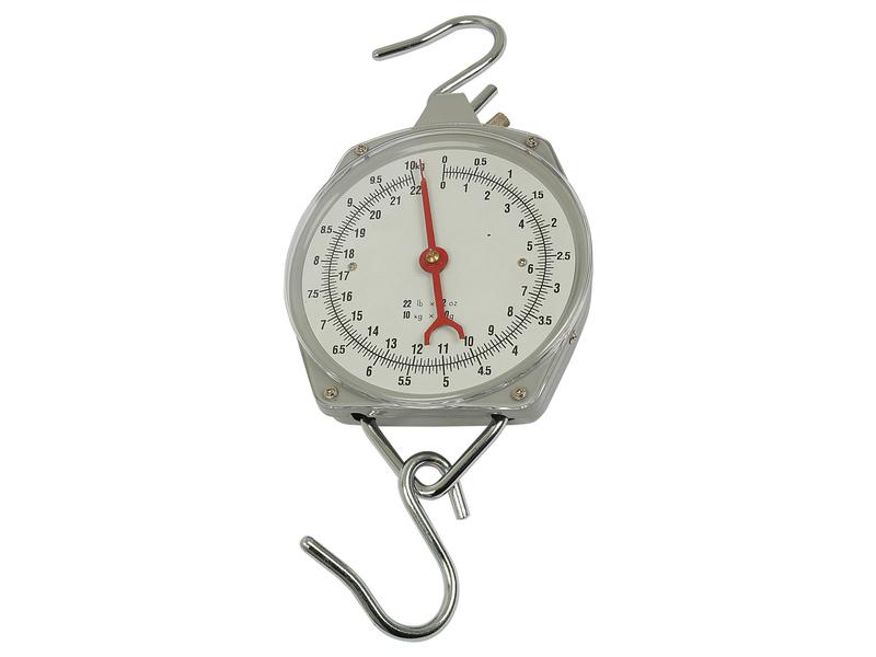 Spring Balance Scales - 10 kg x 50 g (22lbs x 2oz) Image 1