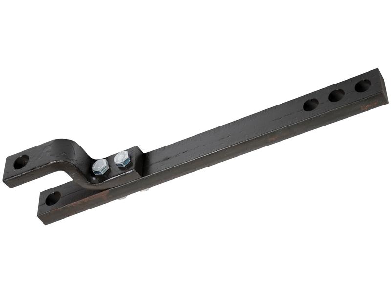 Swinging Drawbar with Clevis - Overall length: 650mm - Section: 30x60mm