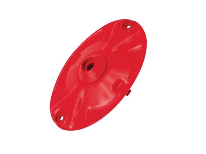 Mower cutting disc - LengthDepthHole centres: 335mm, Replacement for Kuhn, John Deere. Image 1