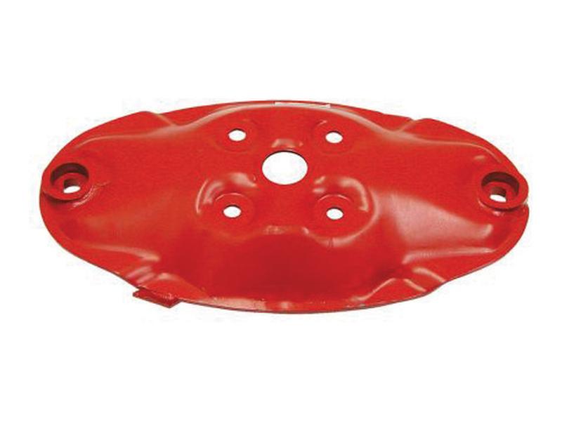 Mower cutting disc - Length: 390mm, Depth: 45mm, Hole centres: 80 & 340mm, Replacement for Kuhn. Image 1