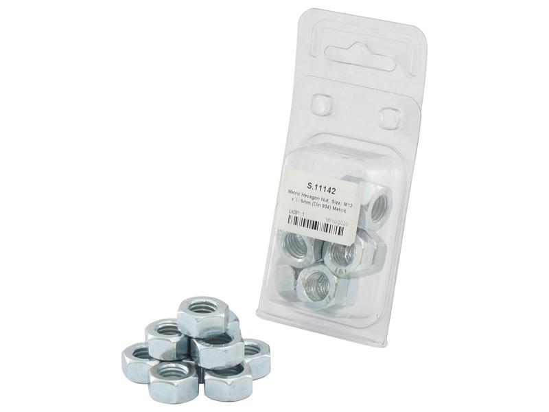 Agripak 10 pcs. Coarse Nut M12x1.75mm Image 1