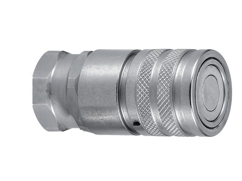 Faster Flat Faced Coupling Female 3/8\'\' Body x 1/2\'\' BSP Female Thread Image 1