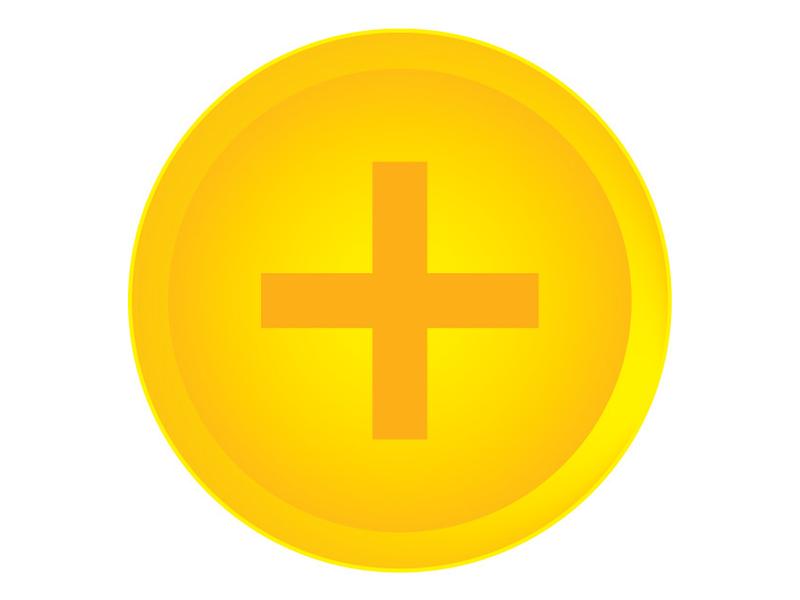Faster Visual Indicator - Yellow (+) Image 1