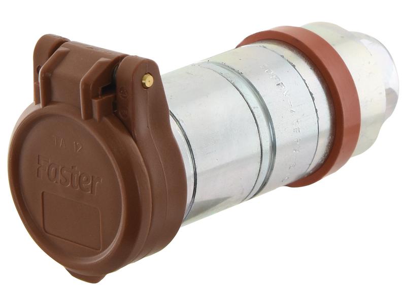 Faster Dust Cap 1/2\'\'  Brown Fits Female Coupling - TA Series TA12M Image 1