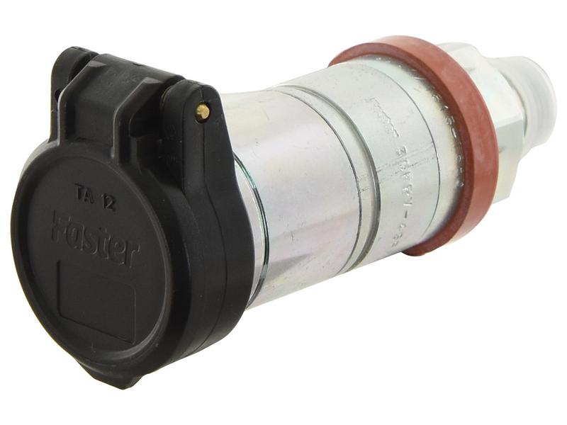 Faster Dust Cap 1/2\'\'  Black/Colour Clip Fits Female Coupling - TA Series TAID12N Image 1