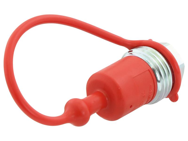 Faster Dust Cap Red PVC Fits 1/2\'\' Male Coupling - TF Series TF12R