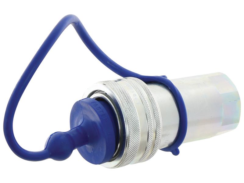 Faster Dust Plug Blue PVC Fits 3/8\'\' Female Coupling - TM Series TM38 Image 1