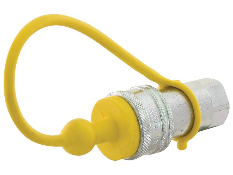Faster Dust Plug Yellow PVC Fits 3/8\'\' Female Coupling - TMA Series TMA38 Image 1