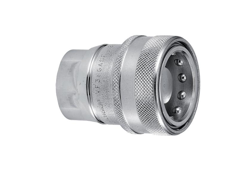 Faster Hydraulic Trailer Brake Coupling Female 1/2\'\' BSP Female Thread Image 1