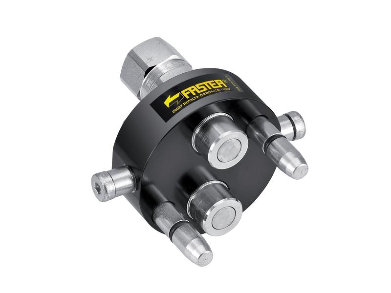 Faster Multiport Coupling - 2 Ports 1/2\'\' Body x 1/2\'\' BSP Female Thread (Mobile Part) Image 1