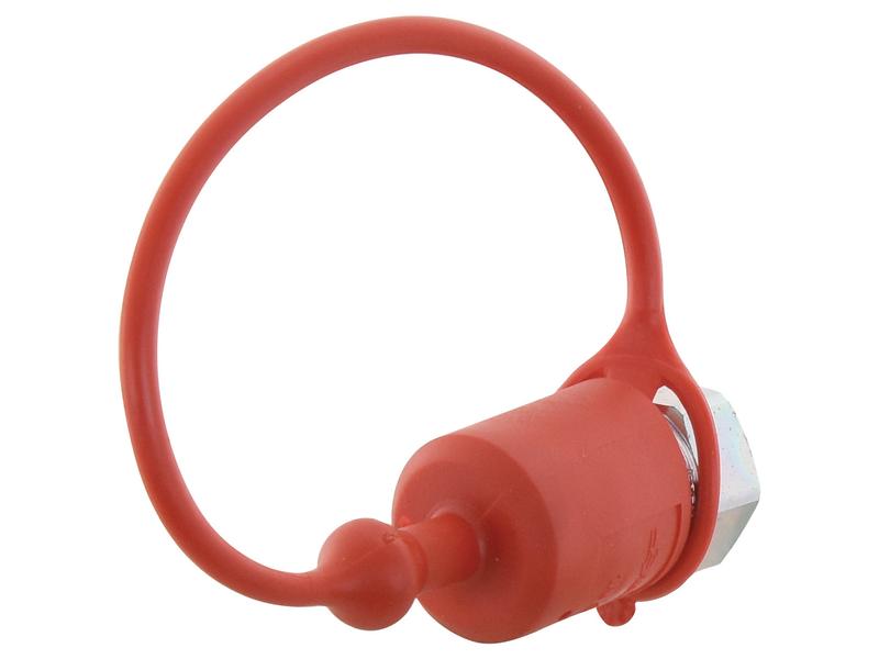 Faster Dust Cap Red PVC Fits 3/8\'\' Male Coupling - TFH Series TFH 38 Image 1