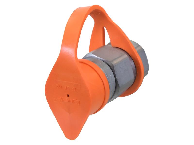Faster Dust Cap Orange PVC Fits 1/2\'\' Male Coupling - FFH Series TF 2FI12 Image 1