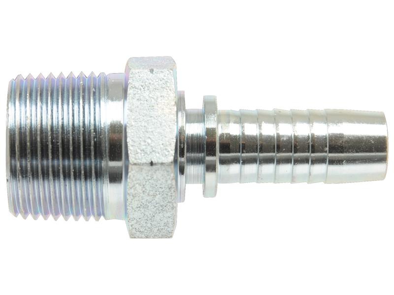 Dicsa NPT Hose Insert 5/8\'\' x 1/2\'\' Male Thread Straight Image 1