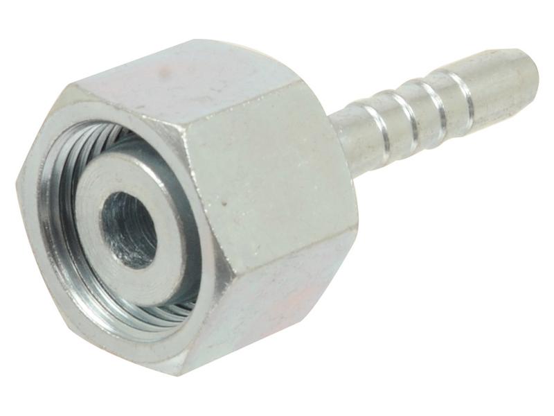 Dicsa  24° Hose Insert 1/4\'\' x M20 x 1.5 Female Thread Straight Swivel Image 1