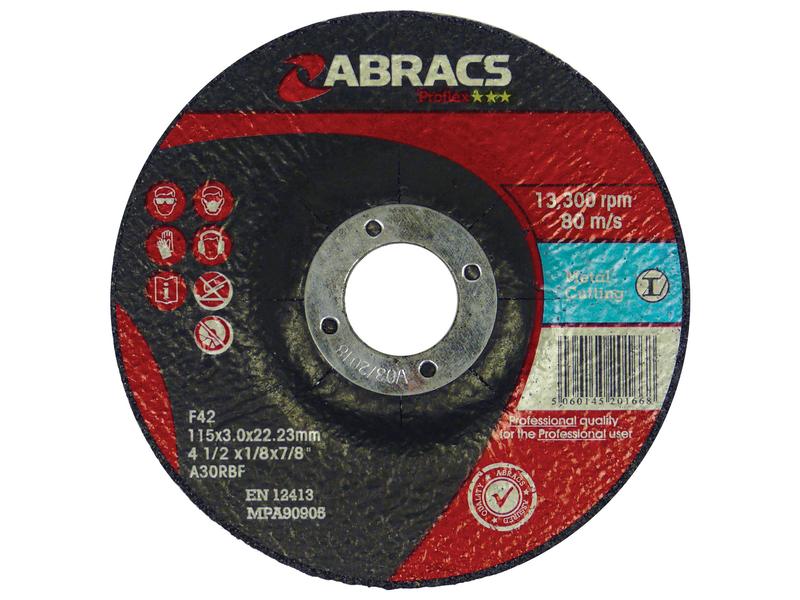 Metal Cutting Disc Ø115 x 3 x 22mm A30RBF