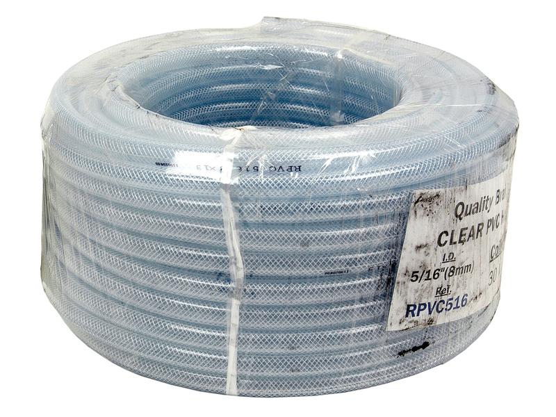 Reinforced PVC Hose, Hose ID: 8mm Image 1
