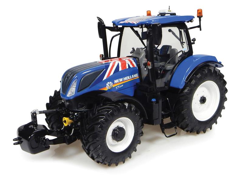 1/32 Scale UNIVERSAL HOBBIES  Ford / New Holland T.7115 UK Flag (No Back Orders accepted against Universal Hobbies Toys)