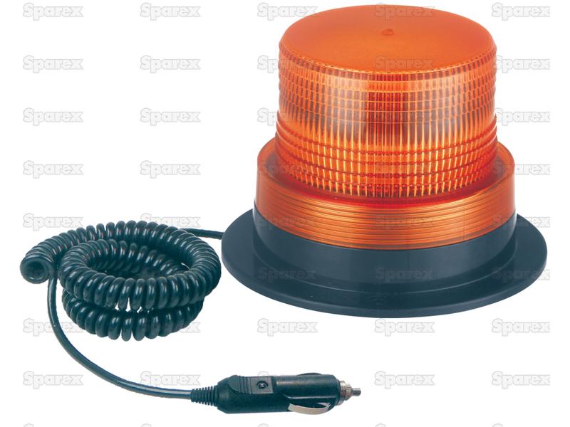 LED Beacon (Amber), Interference: Class 3, Magnetic, 12-24V