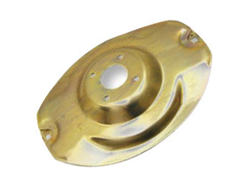 Mower cutting disc - Length: 450mm, Depth: 58mm, Hole centres: 76 & 417mm, Replacement for Fella. Image 1