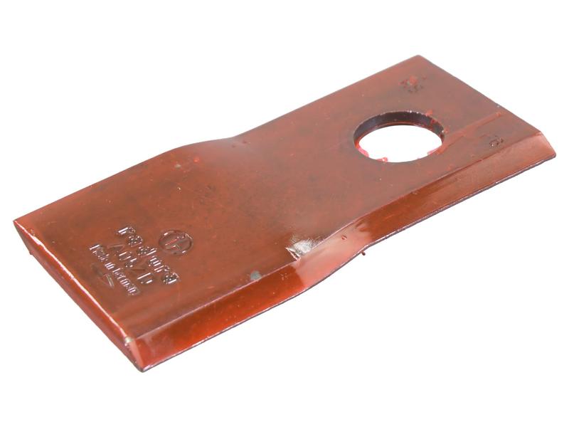 Mower Blade - Twisted blade, top edge sharp - 106x48x4mm - Hole Ø19.2mm - Replacement for CNH Image 1