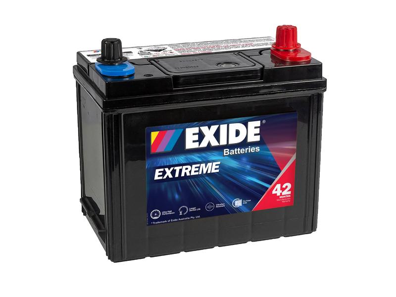 Exide X43MF 12V 44Ah 410A Extreme Battery Image 1