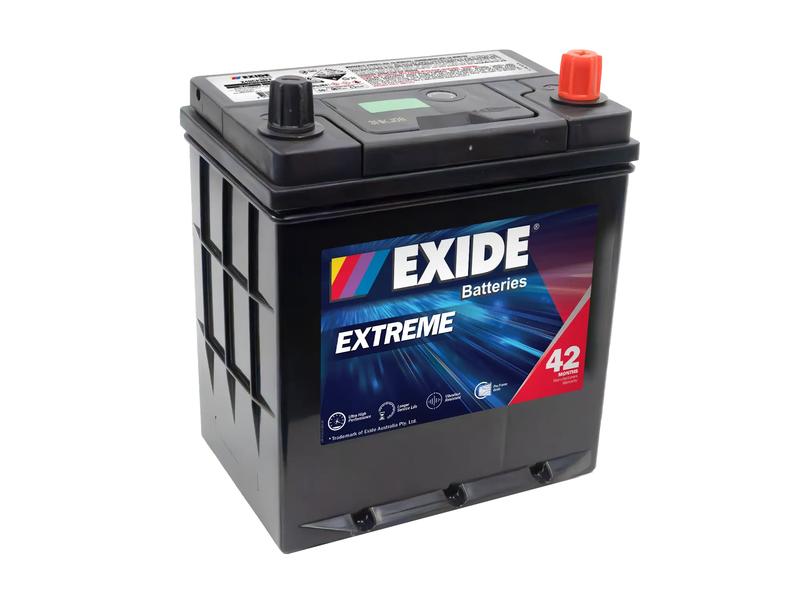 Exide X40CPMFF 12V 40Ah 370A Extreme Battery Image 1