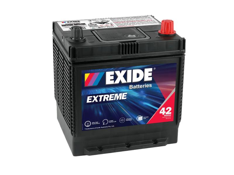 Exide X50D20LMF 12V 50Ah 460A Extreme Battery Image 1