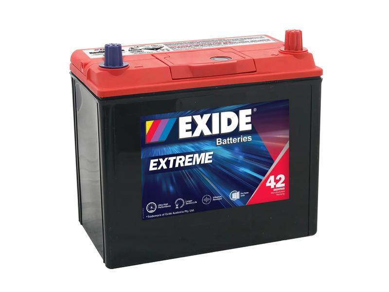 Exide X60CPMF 12V 56Ah 480A Extreme Battery Image 1