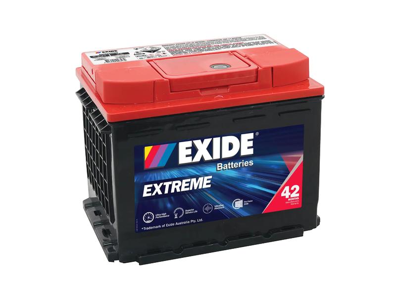 Exide XDIN55HMF 12V 75Ah 650A Extreme Battery Image 1