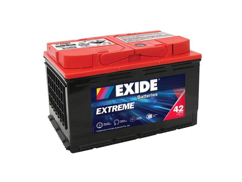 Exide XDIN66MF 12V 80Ah 740A Extreme Battery Image 1