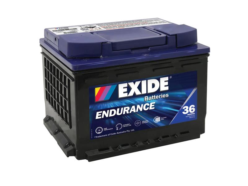 Exide DIN55DMF 12V 60Ah 550A Endurance Battery Image 1