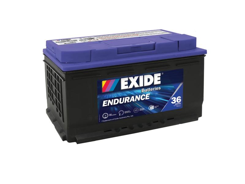 Exide DIN77MF 12V 80Ah 750A Endurance Battery Image 1