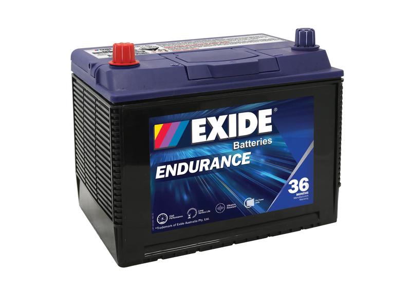 Exide N50ZZ 12V 75Ah 650A Endurance Battery Image 1