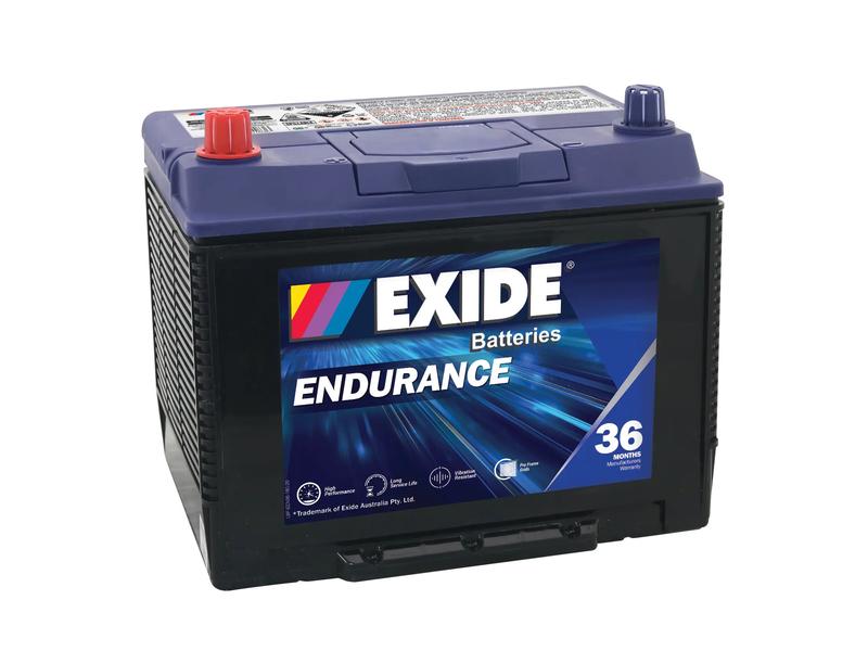 Exide N50ZZMF 12V 75Ah 650A Endurance Battery Image 1