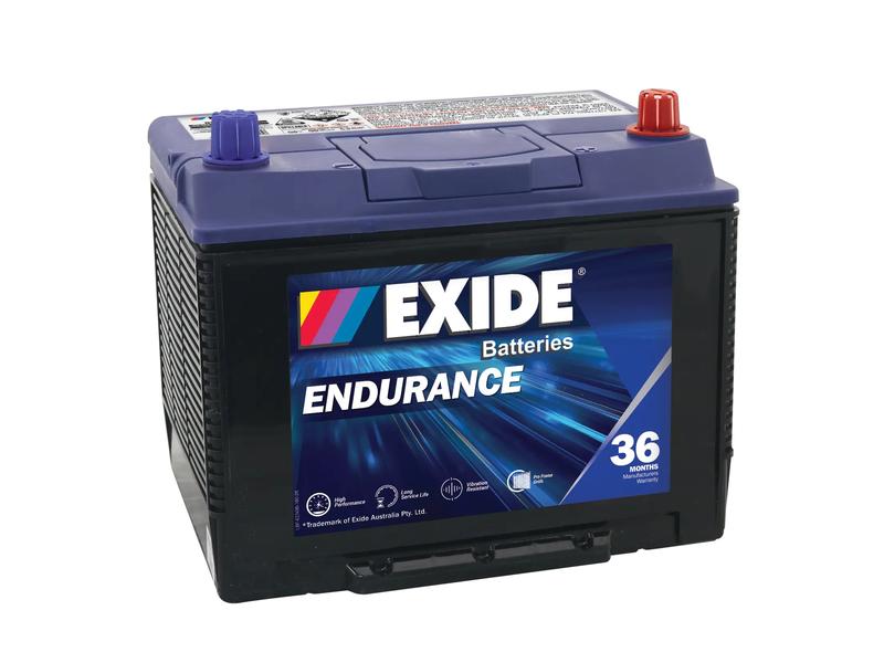 Exide N50ZZLMF 12V 75Ah 650A Endurance Battery Image 1