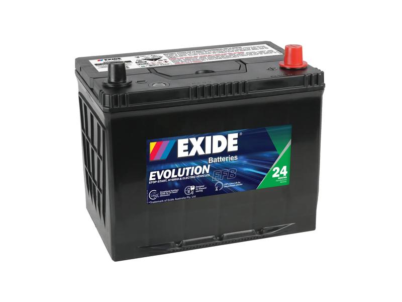 Exide SSEFB-D26 12V 70Ah 680A Evolution Battery Image 1