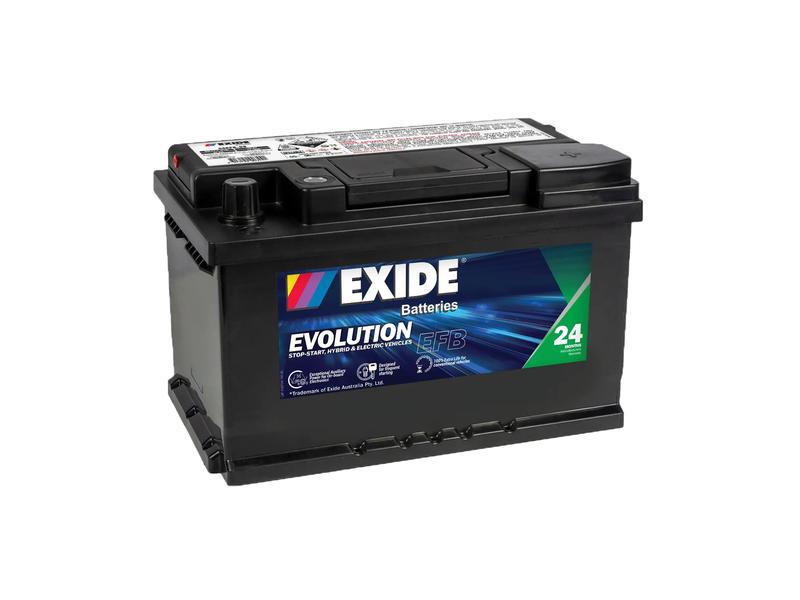 Exide SSEFB-66 12V 65Ah 650A Evolution Battery Image 1