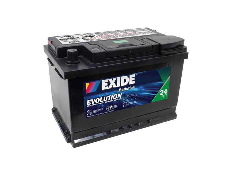 Exide SSEFB-66EU 12V 70Ah 720A Evolution Battery Image 1