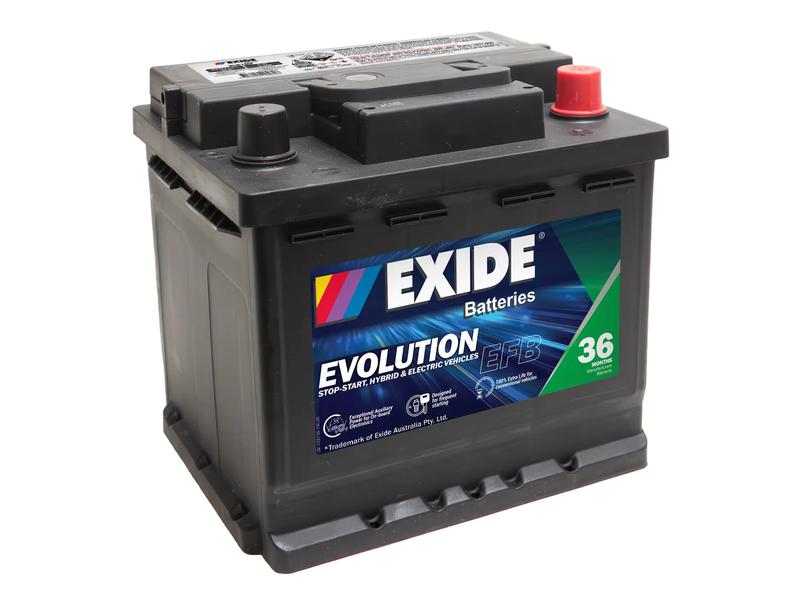 Exide XLN1MF 12V 52Ah 450A Evolution Battery Image 1