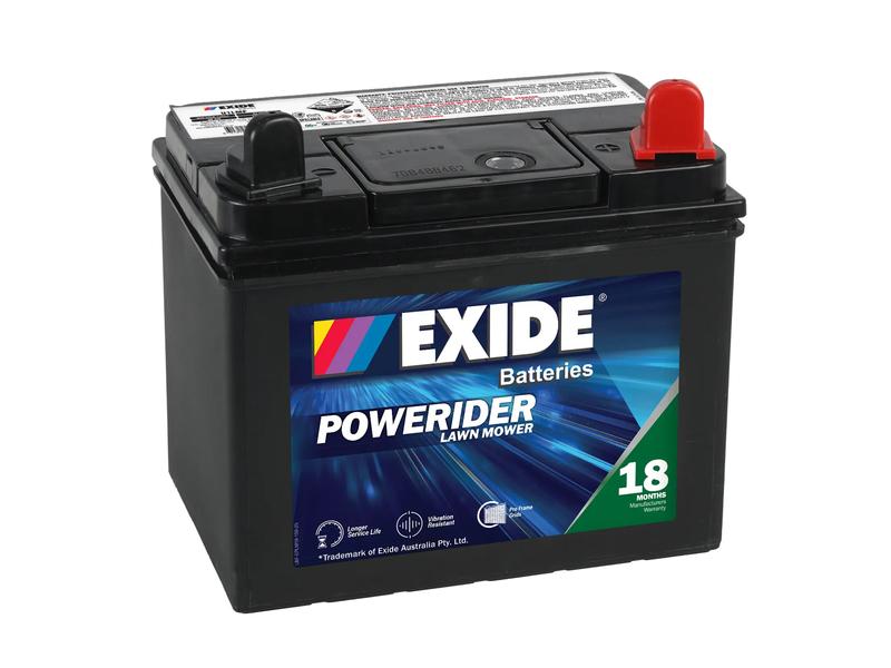 Exide U1LMF 12V 35Ah 350A Powerider Battery Image 1