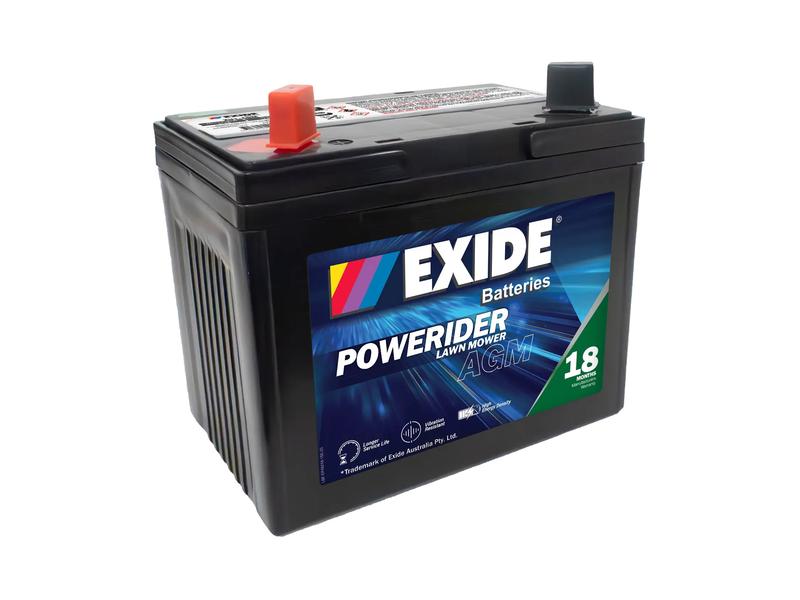 Exide XU1-AGM 12V 21Ah 350A Powerider Battery Image 1
